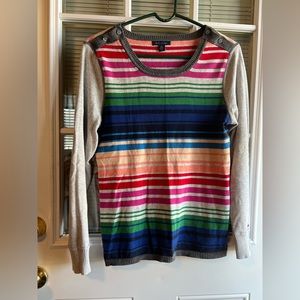 Tommy Hilfiger striped sweater size M